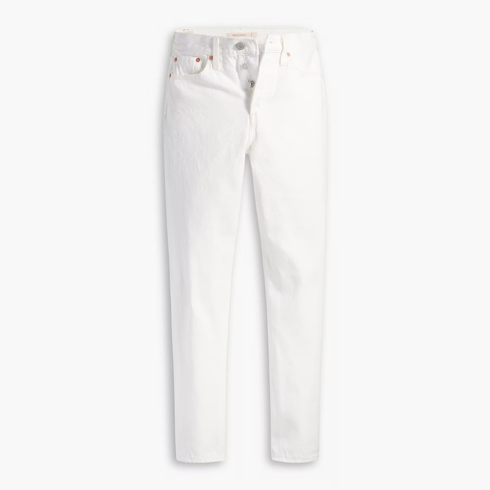 Levi’s Wedgie Straight Fit Women’s Jeans in “In The Clouds - White”